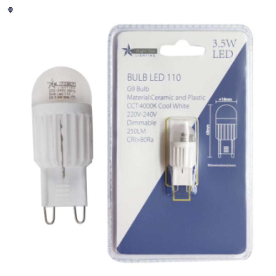3.5W G9 LED Bulb Cool White