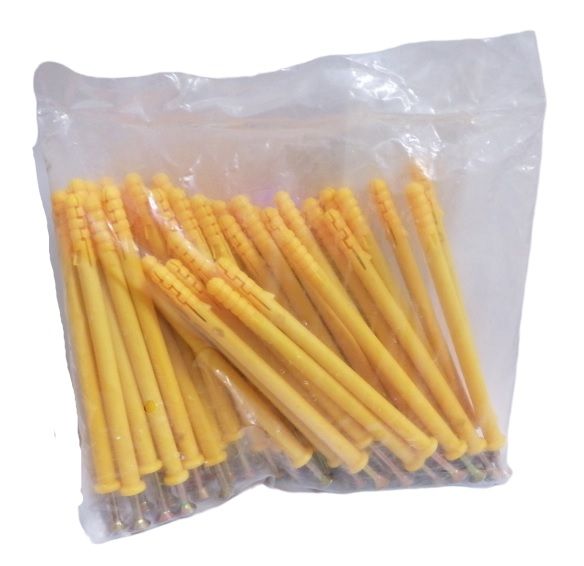 Home Hub 8 x 80mm Nail in Anchor - Pack of 50
