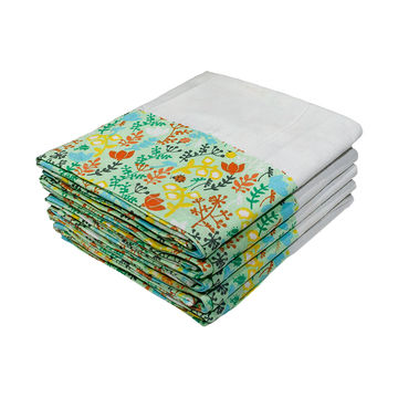 Bunty's Kitchen Towel - Design 2686 - 045x070cms - (05 Pc Pack) - Flowers