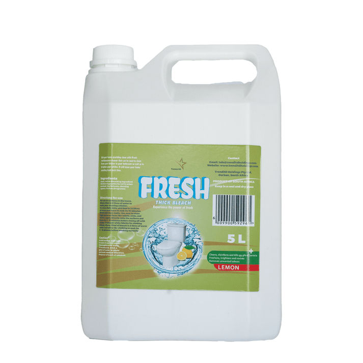 FRESH Thick Bleach Multipurpose cleaner (5lt) - Lemon Fragrance