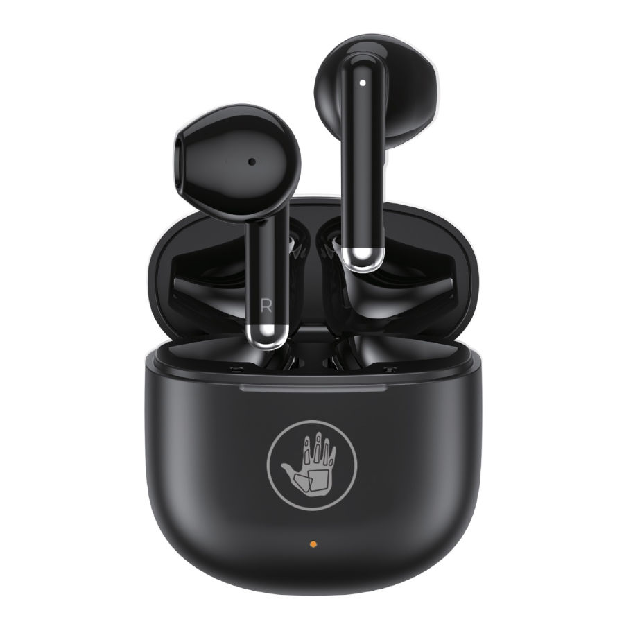 Body Glove Wave True Wireless Earbuds-Black