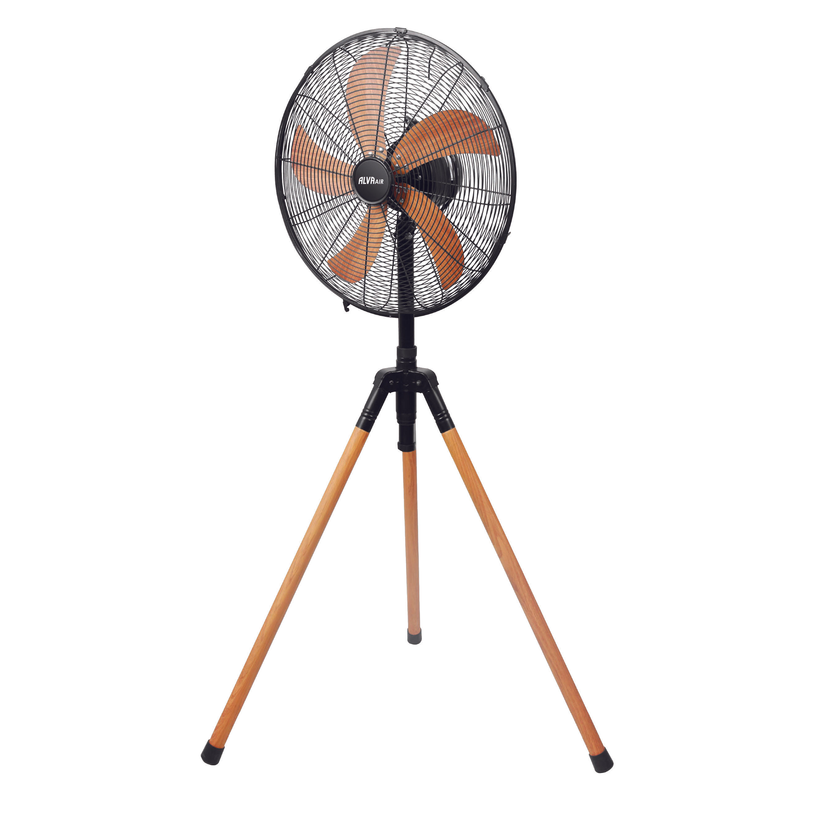 ALVA AIR - 40CM TRIPOD FAN (WOODEN FINISH)