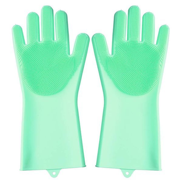 Dishwashing Scrubbing Kitchen Gloves