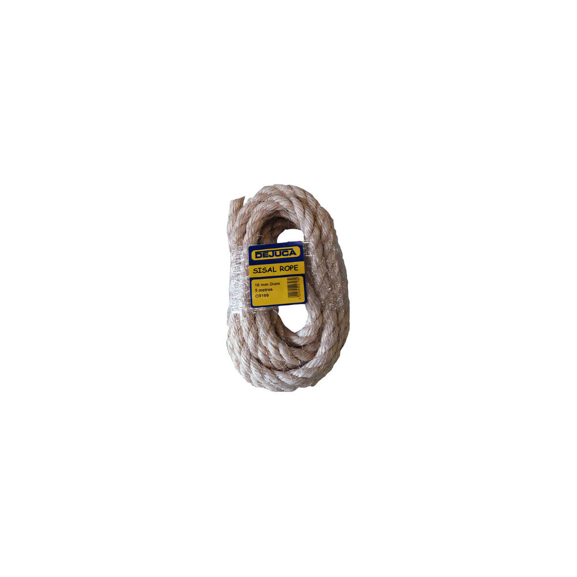Sisal Rope 16Mm X 5M (Hank) - 4 Pack