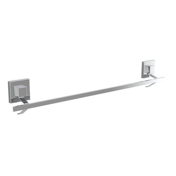 Fusion-Loc - Suction - Single Towel Rail 60cm - Silver