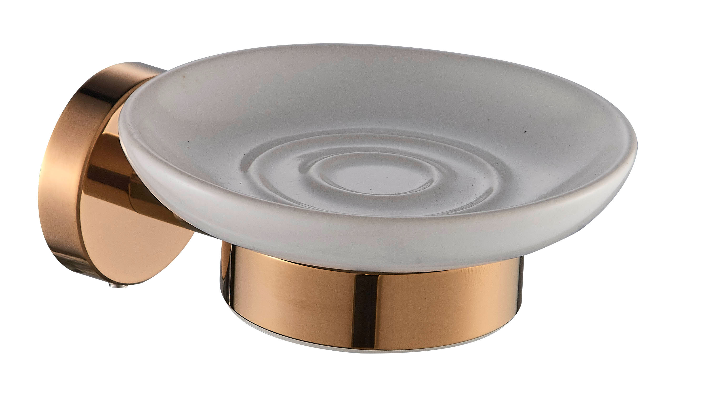 MILAN ROSE GOLD SOAP HOLDER