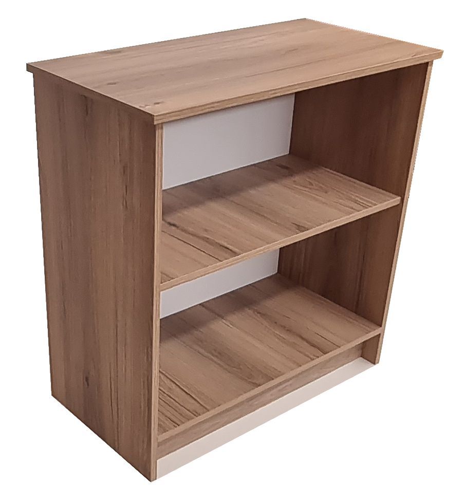 Oxford 2 Shelf Book/Filing Cabinet 80cm - Sahara