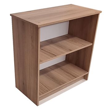 Oxford 2 Shelf Book/Filing Cabinet 80cm - Sahara
