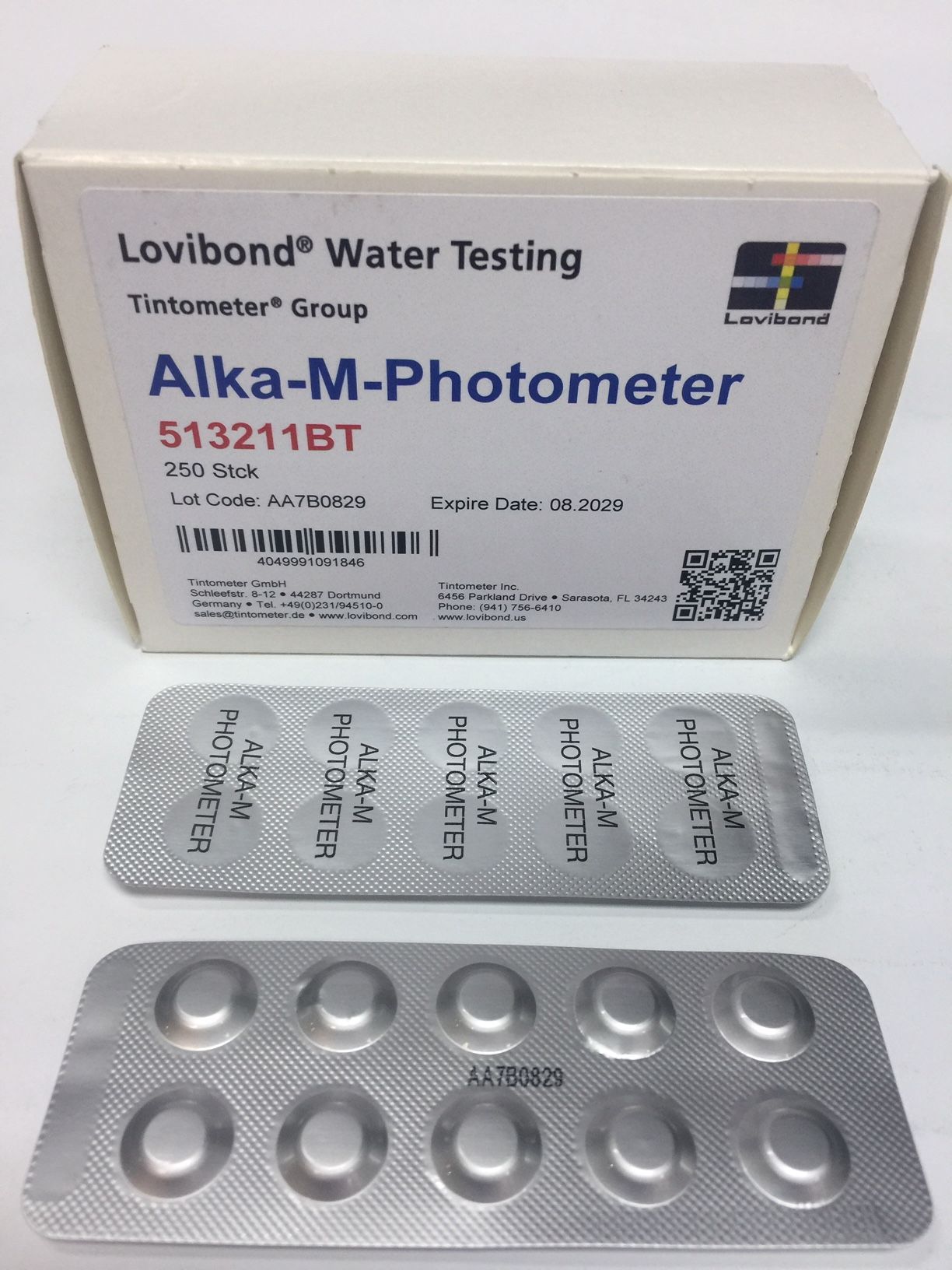 Alka-M-Photometer Water Testing Rapid Tablets