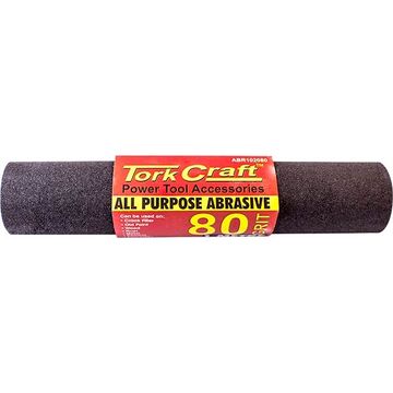 Floor Paper Roll 300mmx1M 80 Grit - 8 Pack