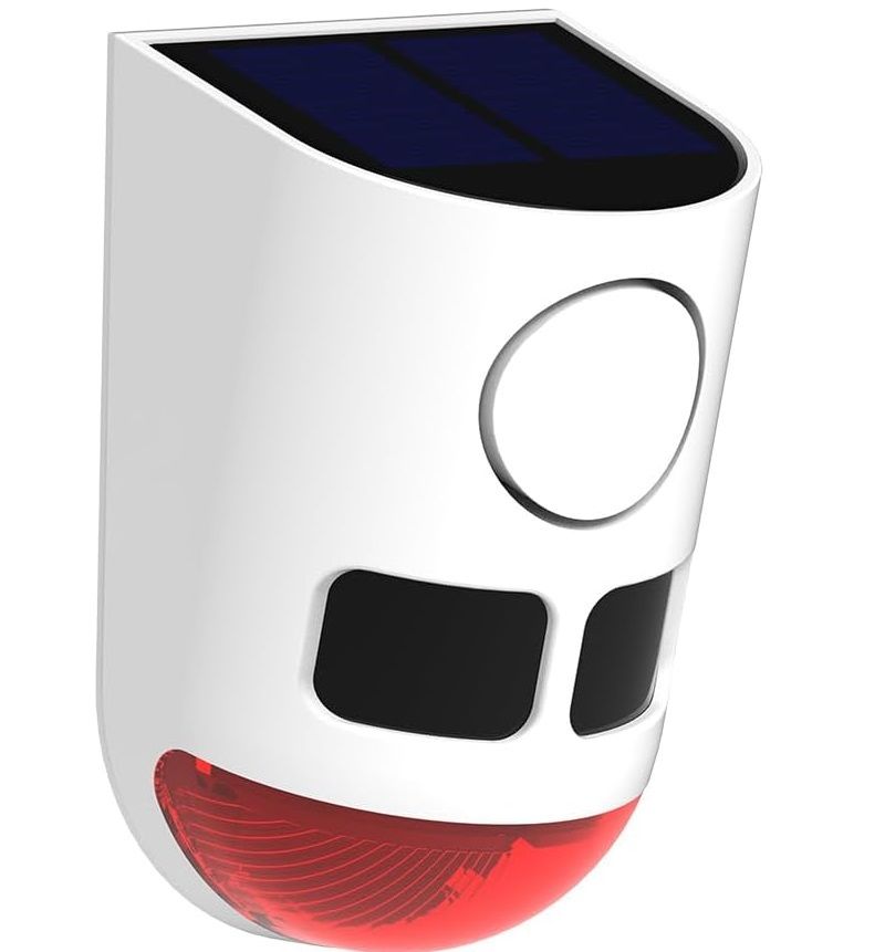 Solar Alarm Light