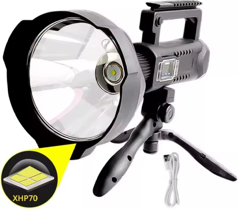 Home Rechargeable Long Range High Power Torch Waterproof Spotlight Flashlight Torch Torch