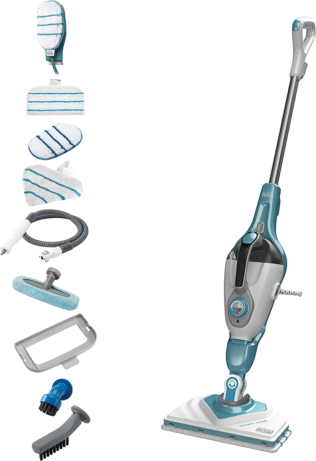 Black Decker Gen 3.5 steam mop 17 in 1 with SteaMitt