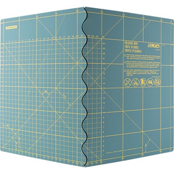 FOLDING MAT FOR ROTARY CUTTERS 450X320X2.0MM