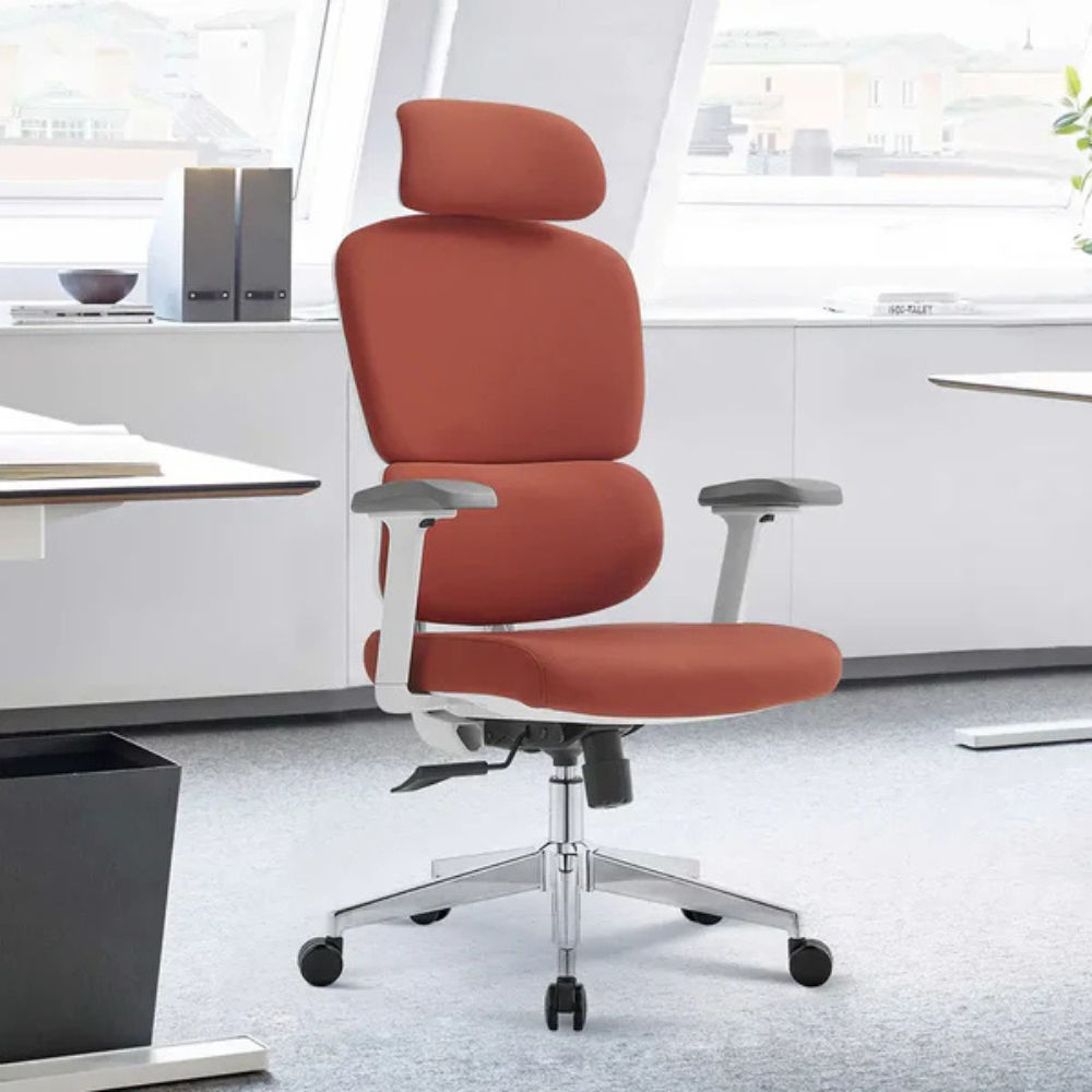 Siren High Back Ergonomic Office Chair - Orange