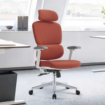 Siren High Back Ergonomic Office Chair - Orange