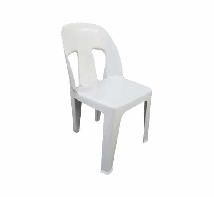 Vividitto - White Plastic Party Chair