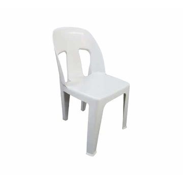 Vividitto - White Plastic Party Chair