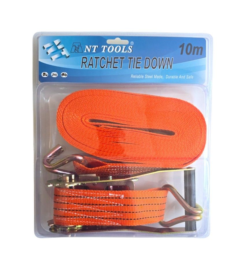 NT TOOLS Ratchet Tie Down 50mm x 10m