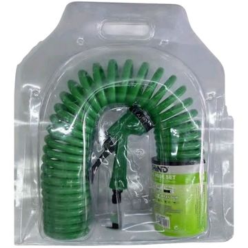 Shind 10m Coil Hose & Spray Gun Combo