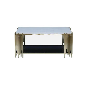 GOF Furniture - Remi Silver Coffee Table