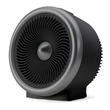 Heater Adjustable Temperature TAURUS Black 2000W Tropican Jet Hot & Cool