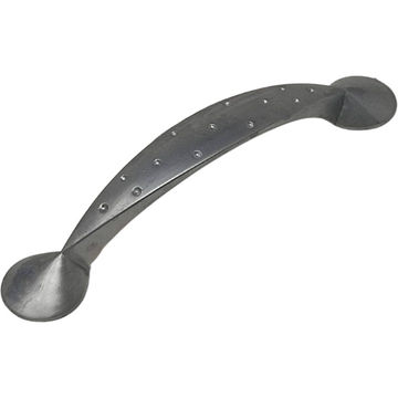 Dimpled Handle 96mm in Matt Chrome
