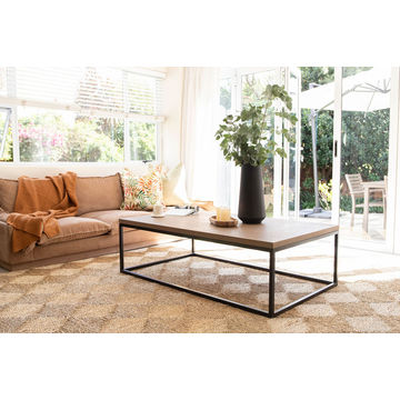 Rectangular Coffee Table (Taupe)