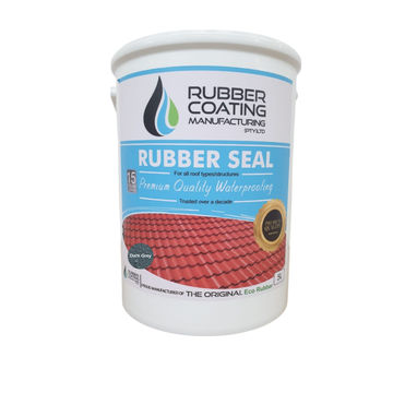 RCM Rubber Seal it Waterproof Coating Dark Grey 5 Litre