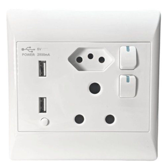4x4 Wall Socket 1x16 A