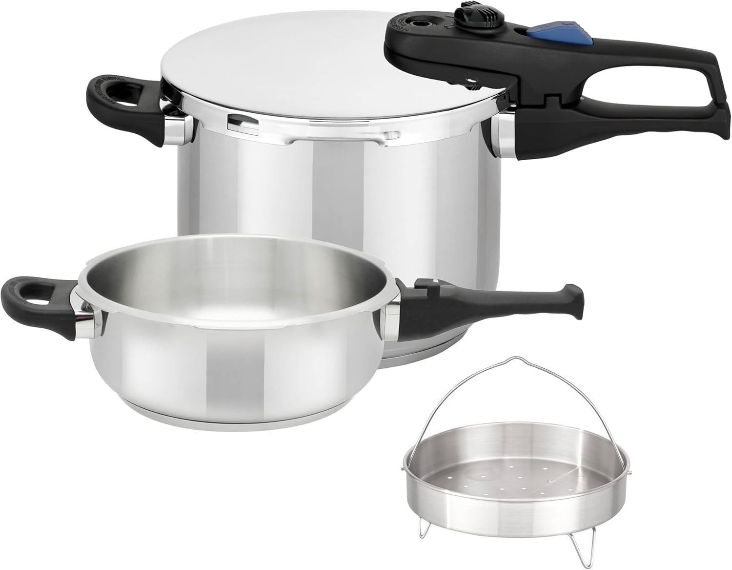 ELO Praktika Plus XL 5-Piece Pressure Cooker Set