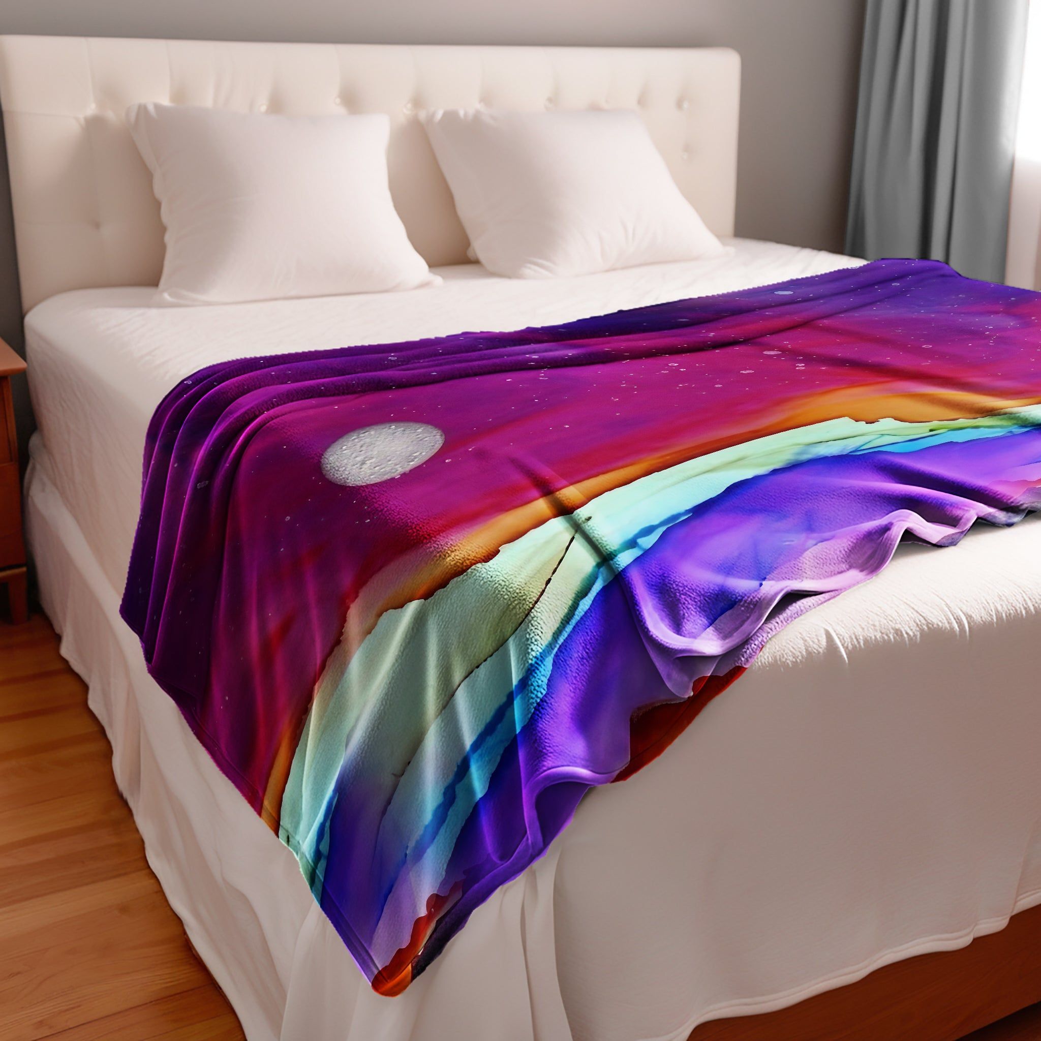 Midnight Roar Large Light Weight Fleece