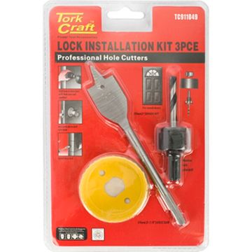 Lock Installation Kit 3Pce