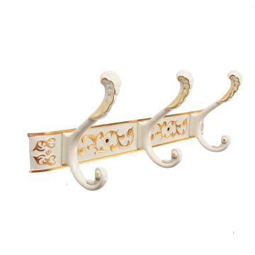 ANTIQUE BRASS WALL MOUNT ROB HOOK FOR BATHROOM, COAT, KEYS