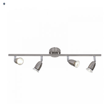 Satin Chrome Spotlight (1 x 50W GU10 or LED or CFL)