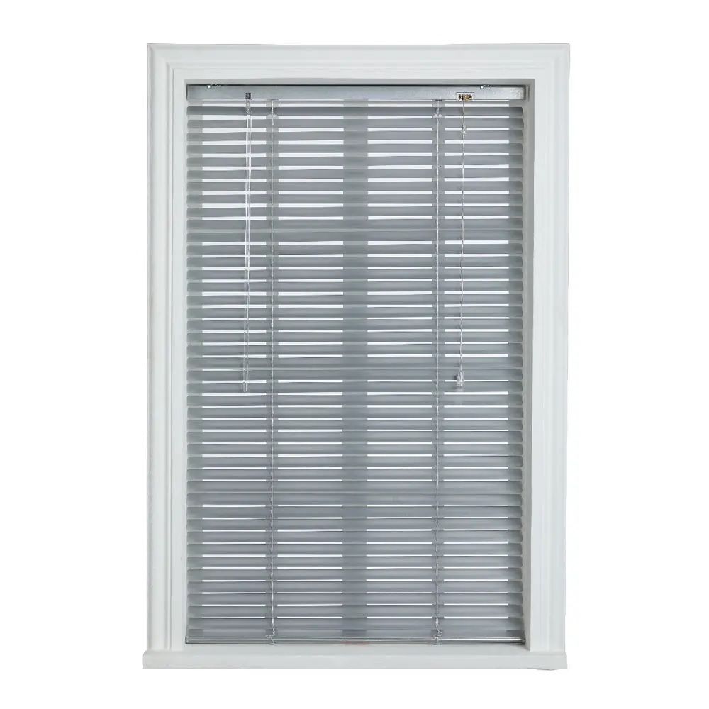 WOOLDY Aluminium Venetian Blind, Silver, 1000mm x 1000mm