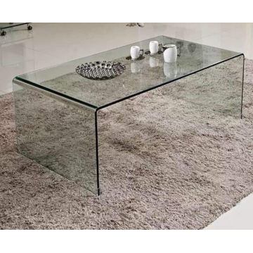 EFURN- Jody tempered glass coffee table