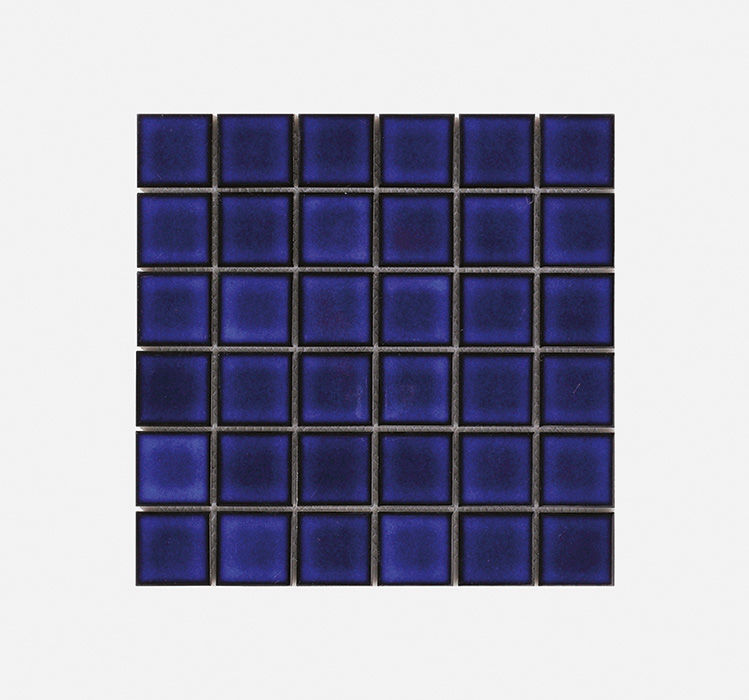 Mosaic Porcelain - Cobalt Blue - 306x306 (per sheet)