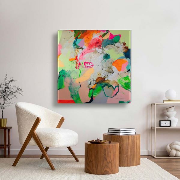 A LITTLE BIT OF SUNSHINE CANVAS WALL ART - XL