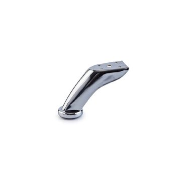 Curved Leg, Eco, H90mm, Chrome Plated (4 Pack) BY WOODLY