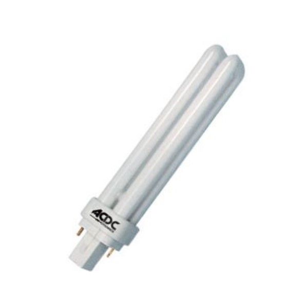 13W Cool White G24D1 CF Lamp 2 Pin Off Centre
