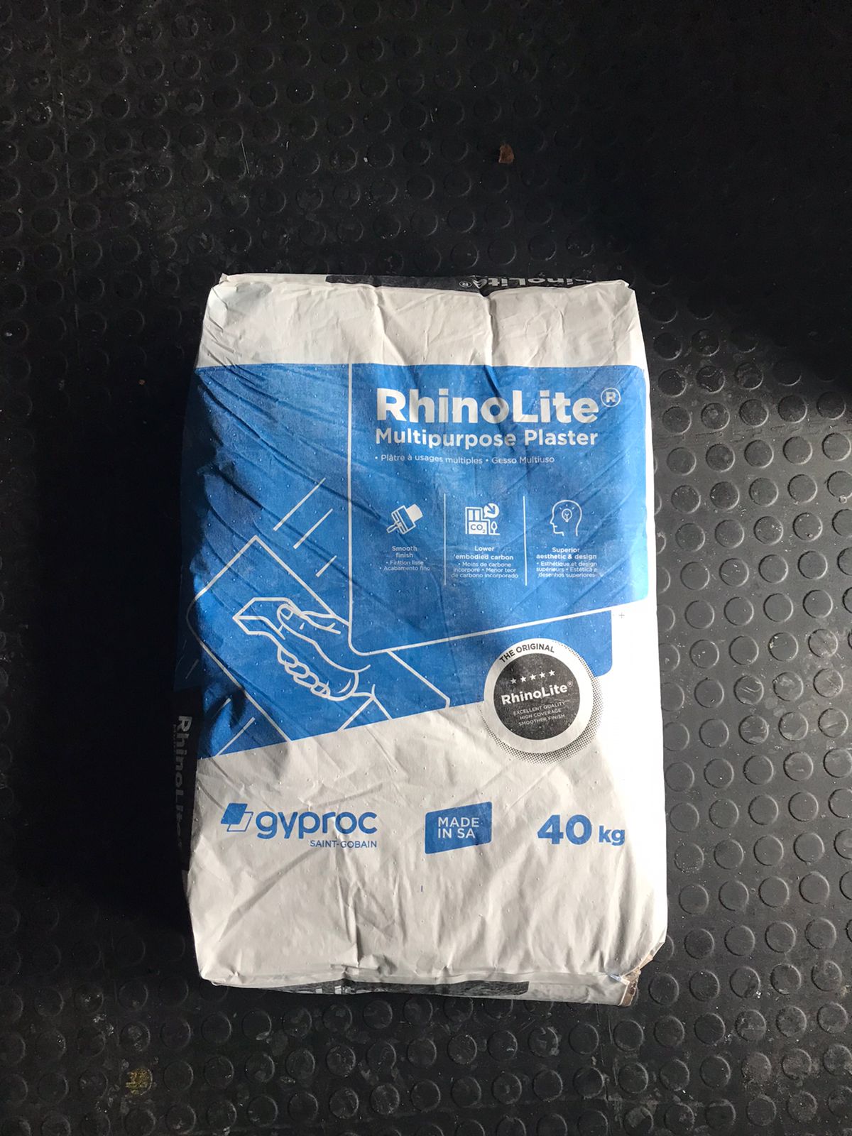 40kg Gyproc Rhinolite Plaster