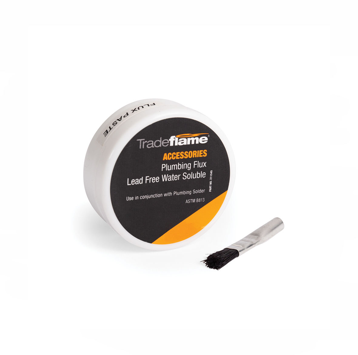 Tradeflame - Plumbing Flux And Brush 28.4g - 2 Pack