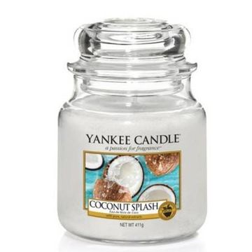 Yankee Candle Coconut Splash Medium Jar Retail Box No