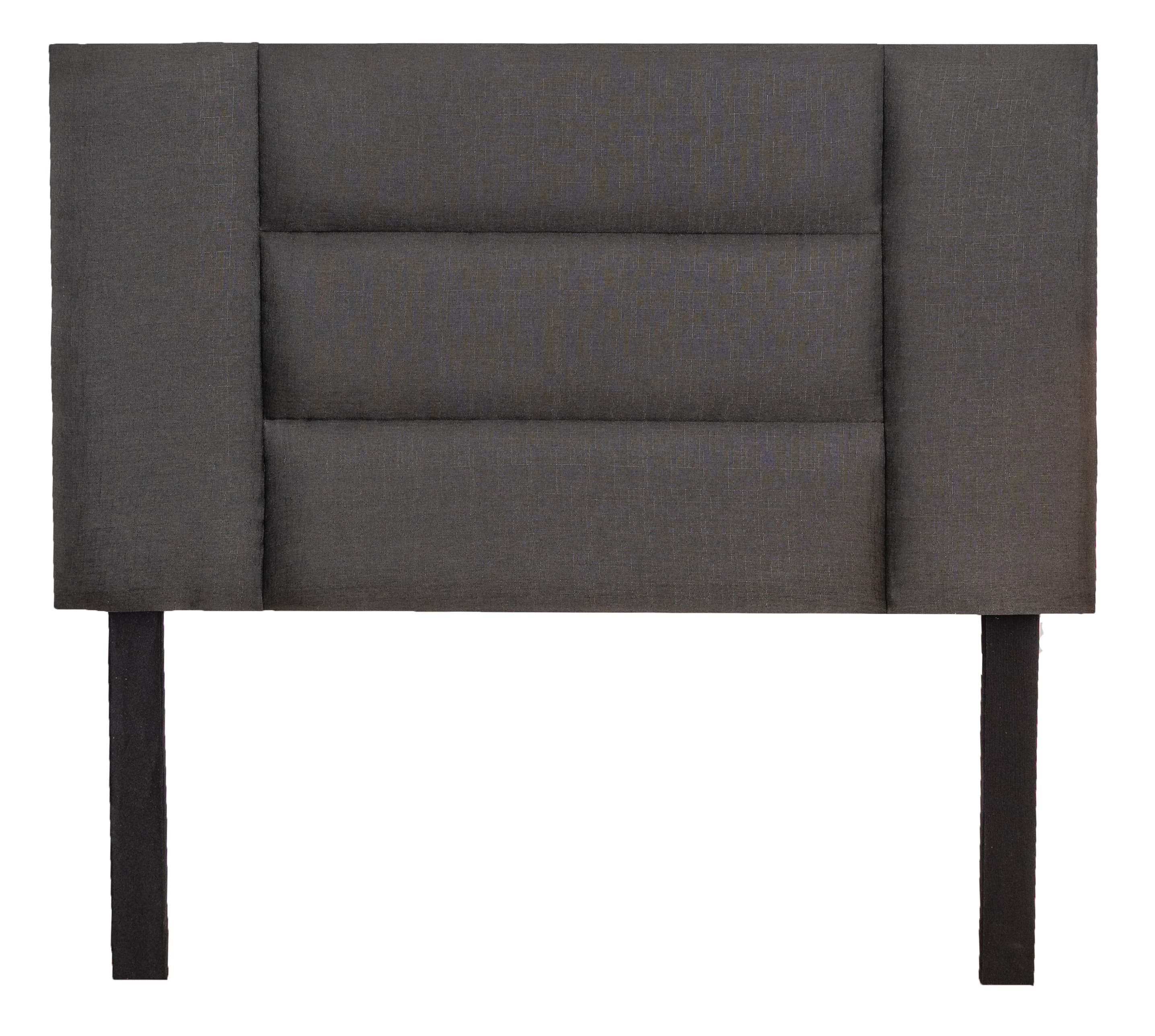 Nova Headboard - Grey Fabric - 3/4
