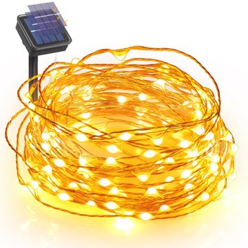 10m Solar Fairy Light - Warm White