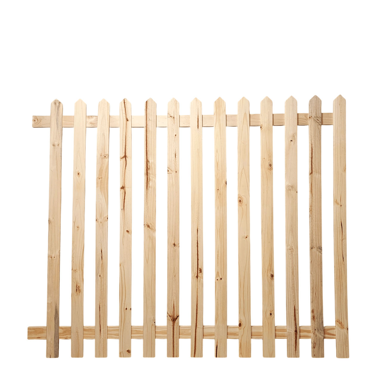 Wooden Picket Fencing 1800 x 1500 x 16 Untreated