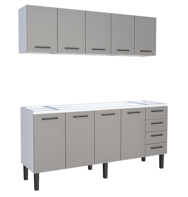 Cozimax Juno Steel Kitchen Cabinet