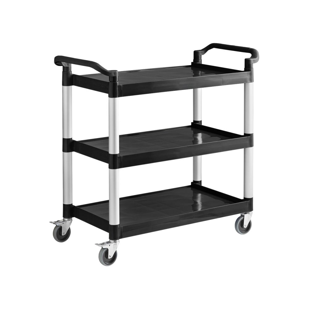 Plastic tea trolley (3 tier -no bins) SmartChef