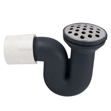 Trap Shower Medium Seal S/Steel Grid 50mm - 2 Pack